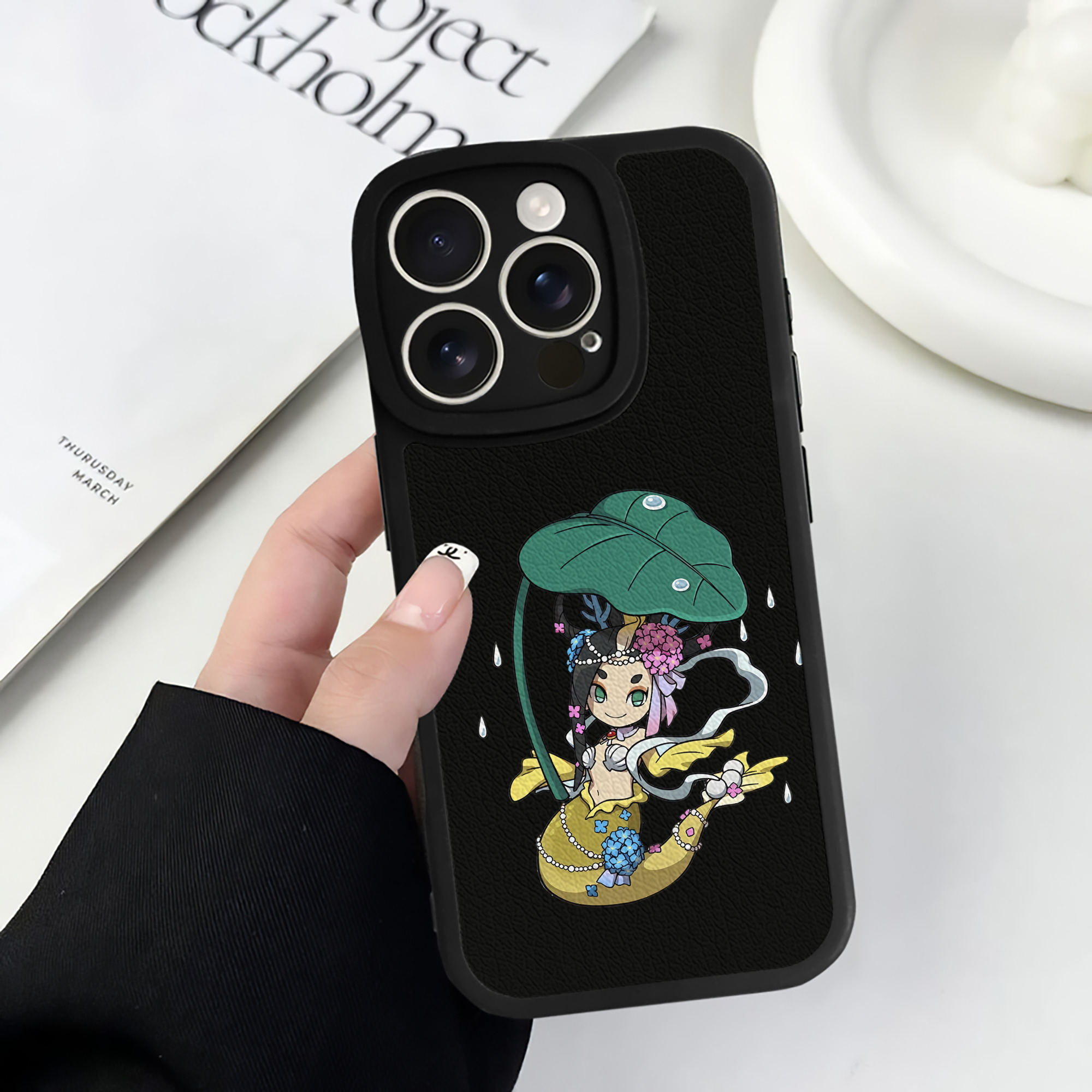 （画像用） 妖怪ウォッチ Yo-kai Watch 【iPhone 16シリーズ対応】シリコンスマホケース（レザー調） 材質：シリコン